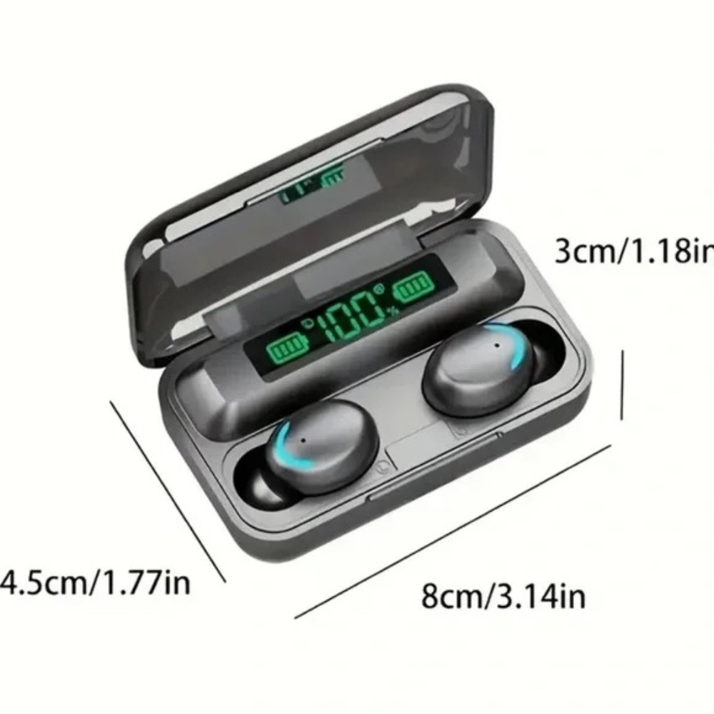 TWS F9 True Wireless Stereo Earbuds w/ Power Bank - Picture 6 of 7